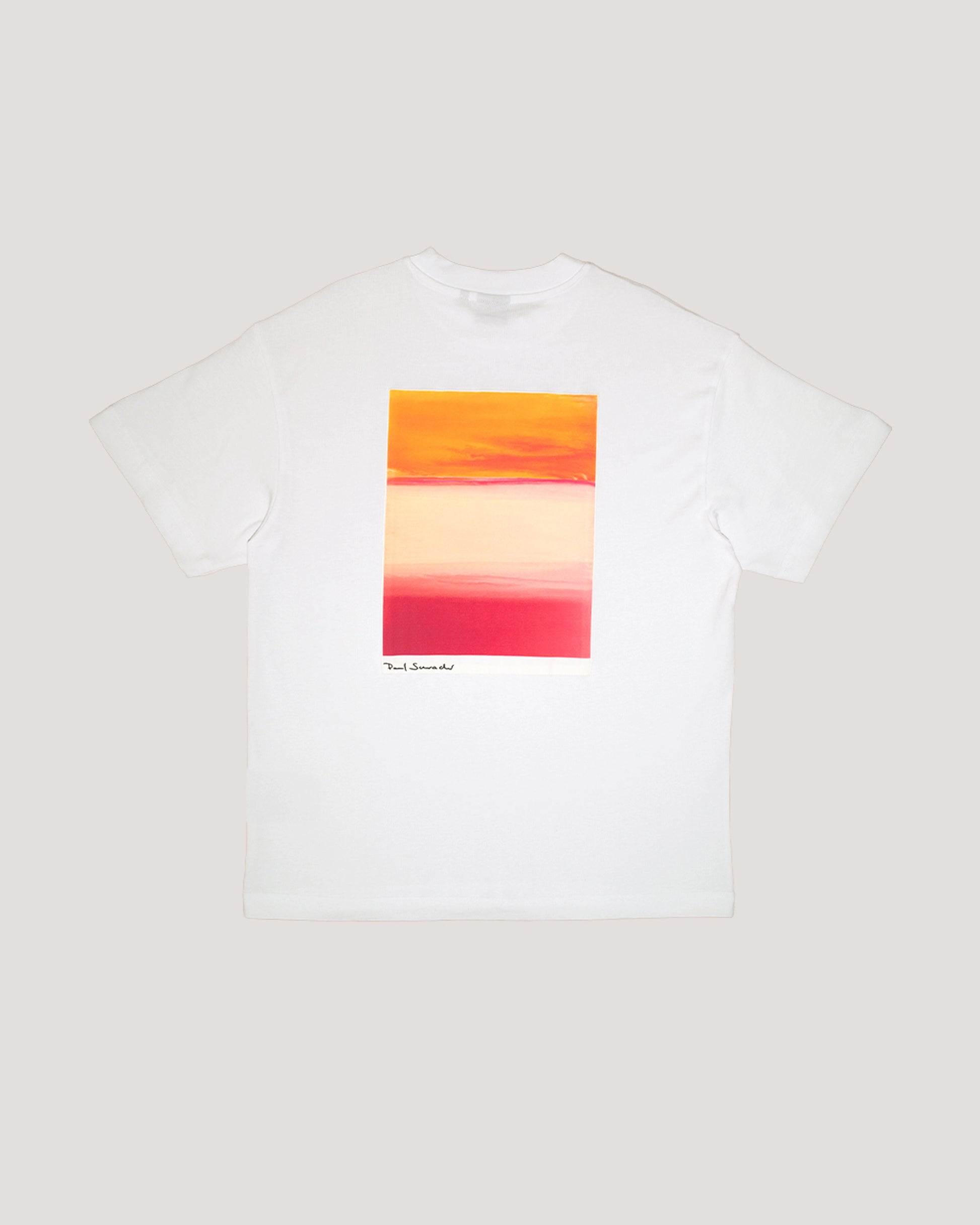 À CE SOIR White Tee – "Orange" Artwork